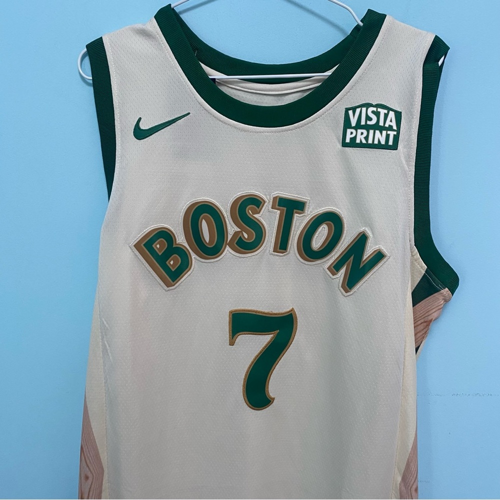 Jaylen Brown 7 Boston Celtics Mesh Jersey